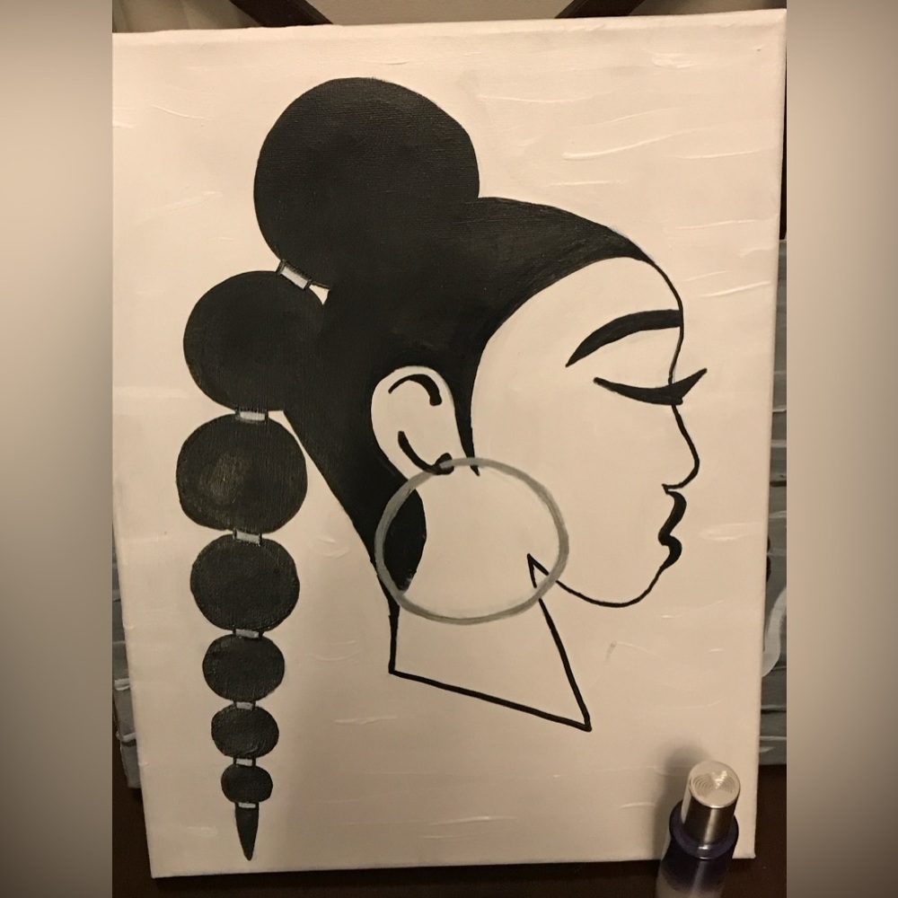 Acrylic painting